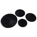 Jeu de 4 chapeaux de bruleur pour cuisiniere zanussi - 5024738000