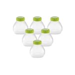 Jeu de 6 flacons + bouchons pour yaourtiere seb