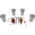 Jeu � boire le menteur et 4 verres shooter