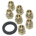 Jeu injecteurs gaz butane / propane cuisiniere whirlpool 481931039347