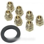 Jeu injecteurs gaz butane pour table de cuisson whirlpool