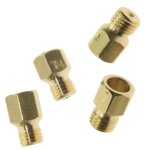 Jeu d'injecteurs gicleurs gaz naturel four cuisinire (c00021382 scholtes indesit ariston hotpoint)