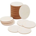 Jexnovashop - belle vous rondin de bois deco - lot 50x cercle bois de 10cm et 2mm epaisseur pour d�corations ...