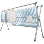 Jexnovashop - tendoir � linge pliable de 200 cm pour int�rieur et ext�rieur, �tendoir � linge pliable, ...