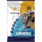Jfkjg - 20 sacs a litire pour chat avec cordons de serrage doublures rsistantes aux griffures pour ...