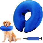 Jfkjg - collerette chien gonflable, anti lechage colliers de rcupration gonflables pour la cicatrisation ...