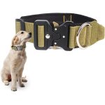 Jfkjg - collier chien et collier de dressage - collier anti - fugue tactique en nylon renforcé pour gros ... Jfkjg - collier chien et collier de dressage - collier anti - fugue tactique en nylon renforcé pour gros ...