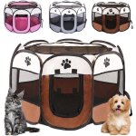 Jfkjg - enclos pliable pour chiots et animaux - 74 x 74 x 43 cm - pour l'extrieur et l'intrieur - tissu ...