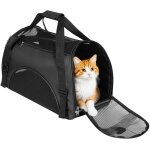 Jfkjg - sac de transport chien chat portable sac a main respirant et pliable caisse de transport avec ... Jfkjg - sac de transport chien chat portable sac a main respirant et pliable caisse de transport avec ...