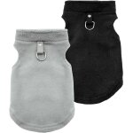 Jgd - 2 pi�ces pull chien, pull - overs avec anneaux en d veste d'hiver pour chien manteau d'hiver pour ...