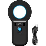 Jgd - bluetooth lecteur de puces pour animaux rechargeable lecteur puce animaux oled puce electronique ...