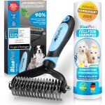 Jgd - brosse chiens & chats a poil long, peigne d�m�lage professionnel, pour sous poil et n?uds, etrille ...