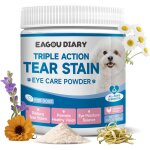 Jgd - eliminateur de taches de larmes pour chiens, compl�ment alimentaire pour les taches de larmes des ...