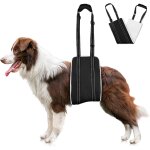Jgd - harnais pour chien handicap�, harnais r�glable pour chien, aide a la marche, cuir pu imperm�able ...