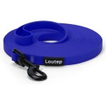 Jgd - laisse pour chien en biothane - 3 m, 5 m, 10 m, 15 m, 20 m - longue laisse pour chien - laisse ...