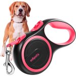Jgd - , laisse chien, enrouleur, r�tractable, 5 et 8 m�tres, laisse flexible pour le dressage et la promenade ...