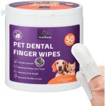 Jgd - lingettes de nettoyage des dents pour chiens et chats, lingettes douces pour animaux de compagnie, ...
