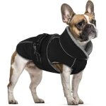 Jgd - manteau d'hiver chien, chaud polaire veste imperm�able coupe - vent chien r�glable habit de neige ...