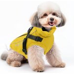 Jgd - manteau imperm�able pour chien de petite taille, veste chaude r�fl�chissante avec harnais pour ...