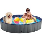 Jgd - pataugeoire pour chien - planche en polypropyl�ne de 6 mm et fond epais pliable - piscine plus ...