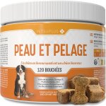 Jgd - peau et pelage - complement alimentaire chien avec omega 3 et huile de saumon pour chien. contre ...