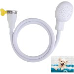 Jgd - pommeau de douche pour baignoire et evier - 1, 3 m - accessoire de douche pour animaux de compagnie ...