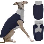 Jgd - pull pour chien pull hiver pour chien grande taille - sans manches en laine polaire, micro - elastique, ...