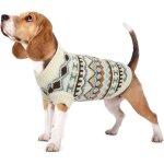 Jgd - pull pour chien petite taille - stretch sweat avec col rond, finition bord c�tes, pull - overs ...