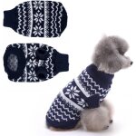 Jgd - pull de no�l pour chien, chandail et d�guisement d'hiver pour animaux de compagnie en laine, v�tements ...