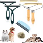 Jgd - rasoir anti bouloche manuel, lot de 5 brosse chien chat, rasoir anti bouloche, brosse anti poils ...