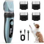 Jgd - tondeuse chien, professionnelle poil long epais tondeuse, chat faible bruit pour tailler, avec ...