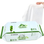 Jgd - vietdai lingette chien nettoyante pour chat pattes visage corps fesses et fourrure lingette animaux ...