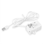 Jn - 206 dc / usb pompe a eau 5v 120l / h mini pompe submersible aquarium chat fontaine pour animaux ...