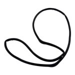 Joint de porte (62622 - 4390) four cuisini�re (74x2460 {marques appareils}[)]
