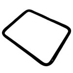 Joint de porte four cuisinire (75x3322 adventys belling atag brandt de dietrich elektra - bregenz samet ...