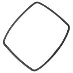 Joint de porte four cuisini�re (8090014021 electrolux aeg faure arthur martin zanussi zanker arthur martin ...