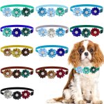 Jolis n?uds de fleurs pour chiens et chats, pétales de couleurs mélangées, accessoires de toilettage ... Jolis n?uds de fleurs pour chiens et chats, pétales de couleurs mélangées, accessoires de toilettage ...