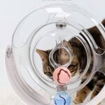Jouet pour animaux de compagnie chat espace anneau trois axes disque tournant chats scratch cut ball ... Jouet pour animaux de compagnie chat espace anneau trois axes disque tournant chats scratch cut ball ...