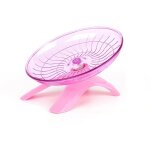 Jouet pour animal domestique, roue de course pour hamster, soucoupe silencieuse, roues en acier, souris, ...