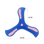 Jouet boomerang volant pour enfants, accessoires de plein air, jouets interactifs boomerang, fournitures ...