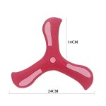 Jouet boomerang volant pour enfants, accessoires de plein air, jouets interactifs boomerang, fournitures ...