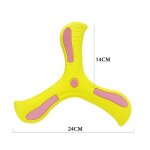 Jouet boomerang volant pour enfants, accessoires de plein air, jouets interactifs boomerang, fournitures ...