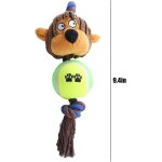 Jouet pour chien, jouet pour chien en forme de singe, jeu interactifs en peluche pour animal, jeu couineur ...