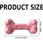 Jouet pour chien rose en forme d'os jouet chiot durable et r�sistant kong chiot id�al pour l'occupation ...