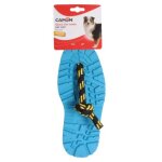 Jouet pour chien: semelle en caoutchouc et corde, 27 cm camon