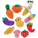 Jouets couinants pour animaux de compagnie, fruits et légumes, dessin animé, jouet en peluche a mâcher ... Jouets couinants pour animaux de compagnie, fruits et légumes, dessin animé, jouet en peluche a mâcher ...