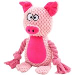 Jouets couineurs pour chien avec papier froissé, jouet a mâcher en peluche pour chien, jouet interactif ... Jouets couineurs pour chien avec papier froissé, jouet a mâcher en peluche pour chien, jouet interactif ...
