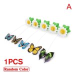 Jouets electriques rotatifs colors papillon drle pour chien et chat, sige pour animaux de compagnie, ...