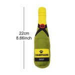 Jouet en forme de nourriture pour animaux de compagnie, jouet cratif pour chien, cocktail, certifie, ...