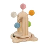 Jouet a griffer chip circuit avec balle 29 x 30 x 38 cm brun